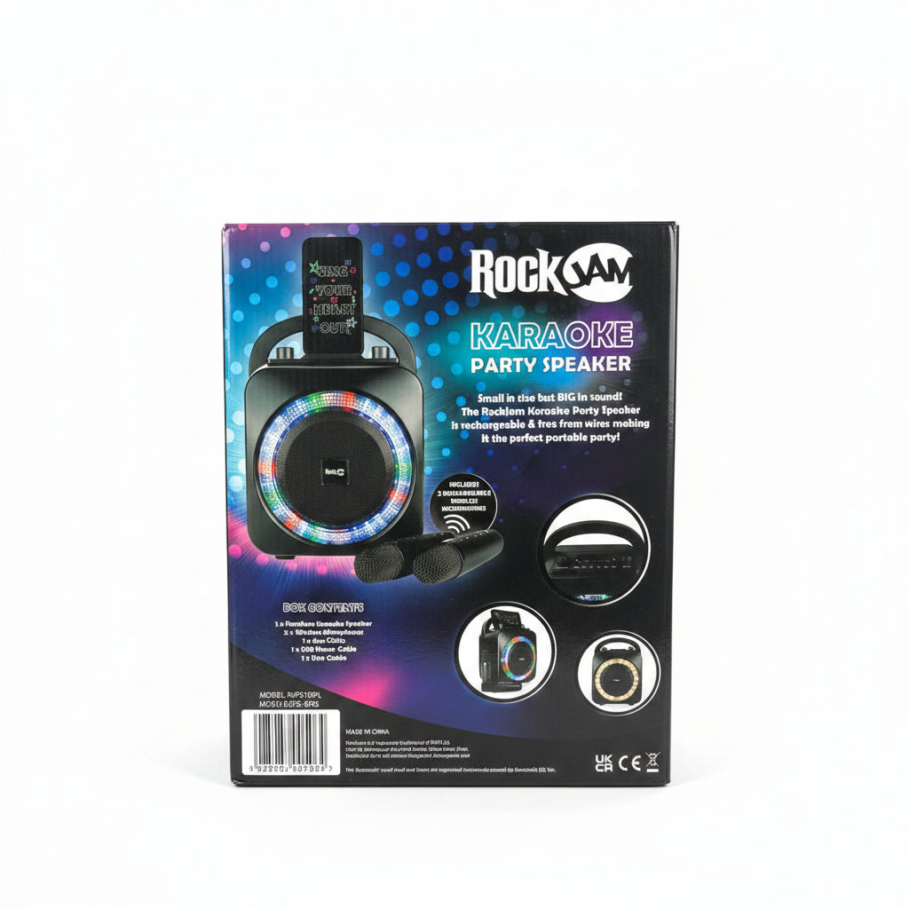 Rock Jam Karaoke Party Speaker