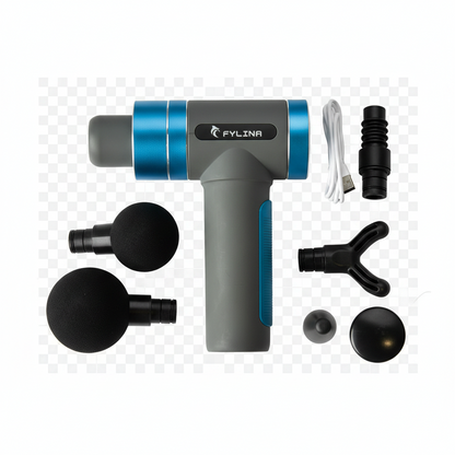 FYLINA Deep Tissue Massage Gun – Cordless Handheld Percussion Massager