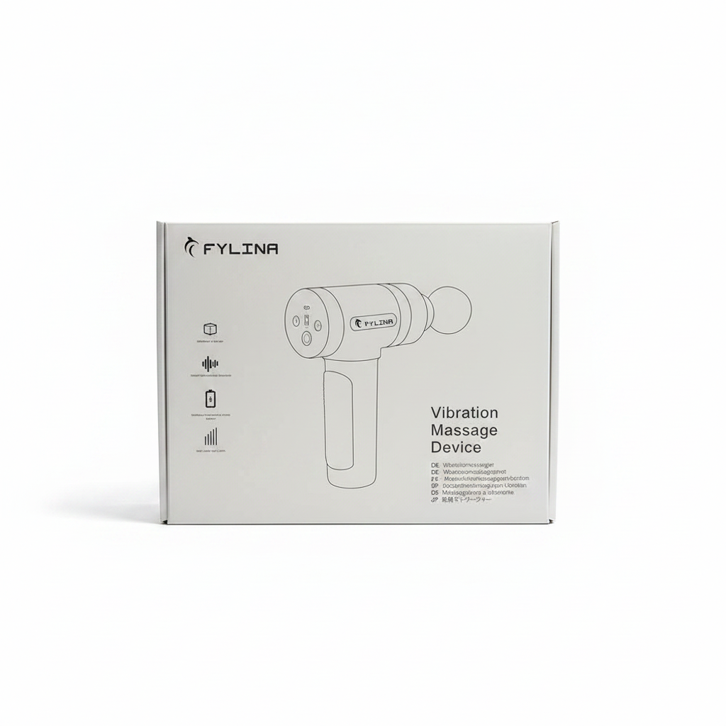 FYLINA Deep Tissue Massage Gun – Cordless Handheld Percussion Massager